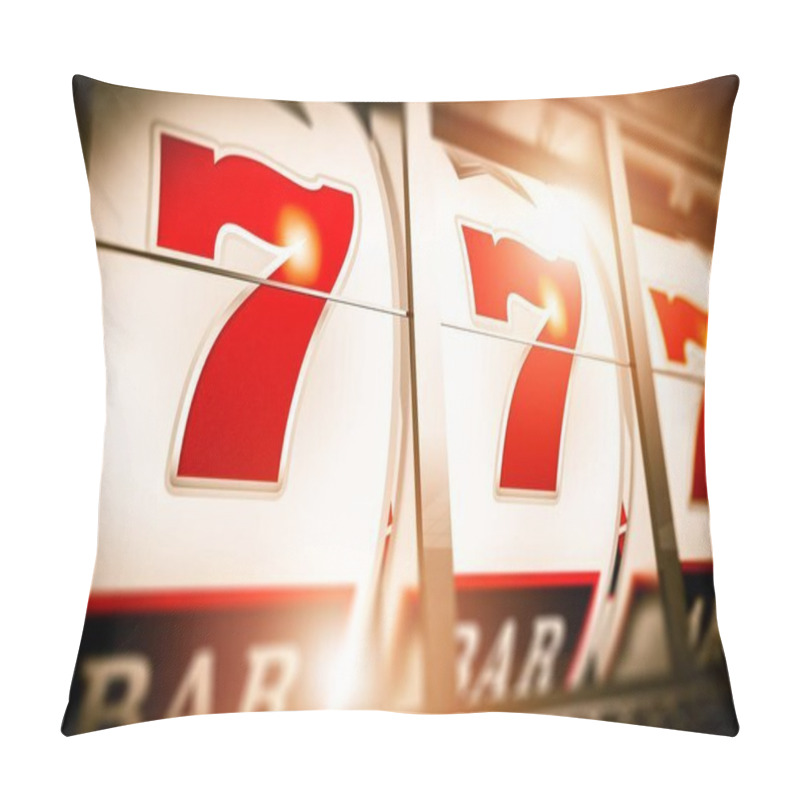 Personality  Slot Fruit Machine Closeup Pillow Covers