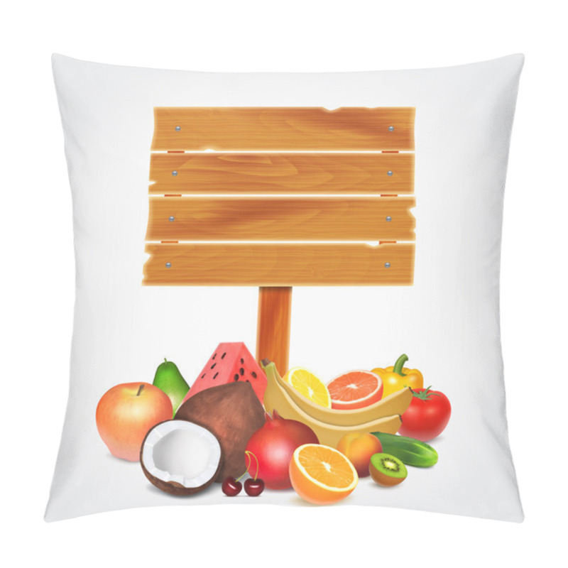 Personality  Fruits And Vegetables Pillow Covers