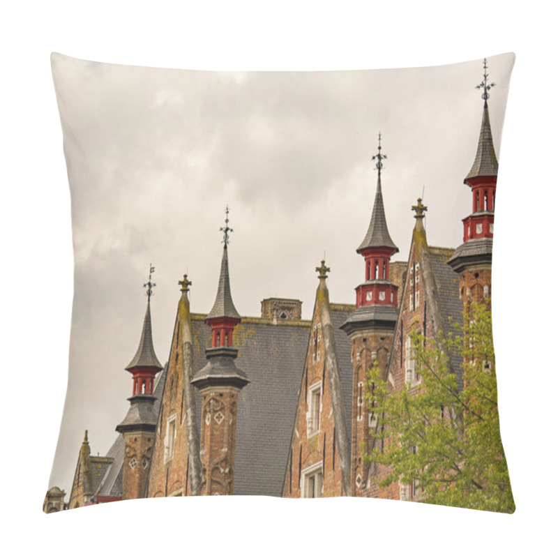 Personality  Bruge / Brugges, Old Town In Belgium Pillow Covers