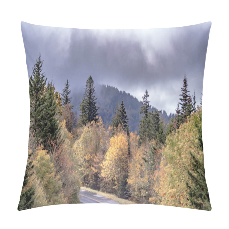 Personality  Autumn In The Appalachian Mountains Viewed Along The Blue Ridge Parkwa Pillow Covers