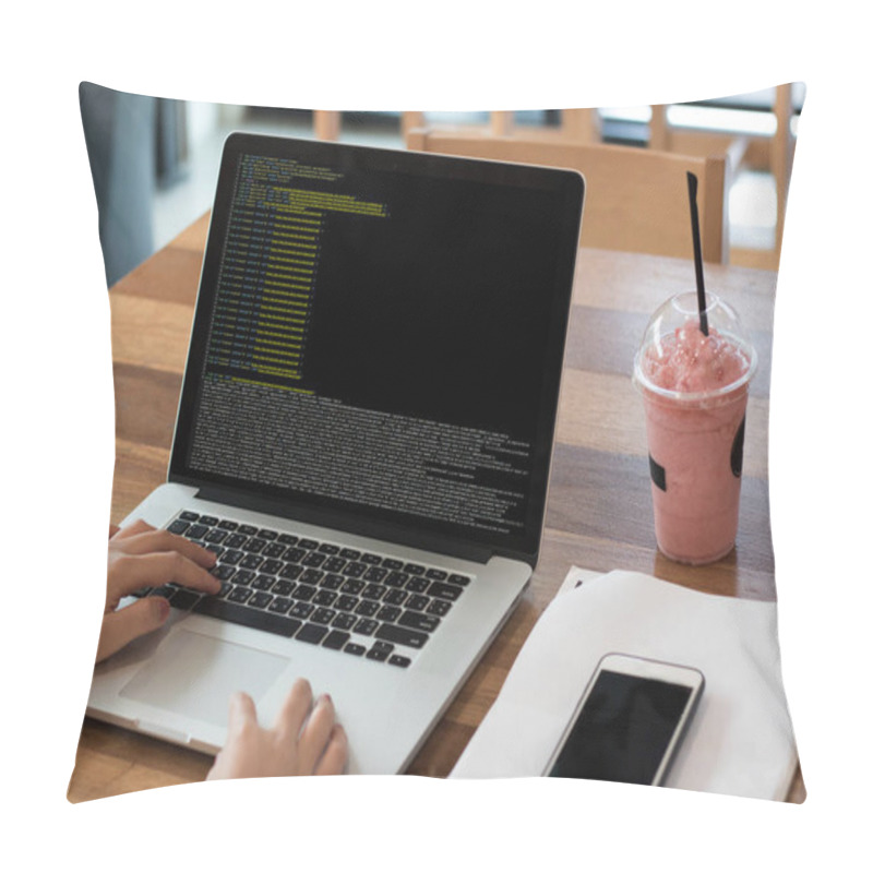 Personality  Code Focus On Programming Code Coding  Php Html Coding Cyberspac Pillow Covers