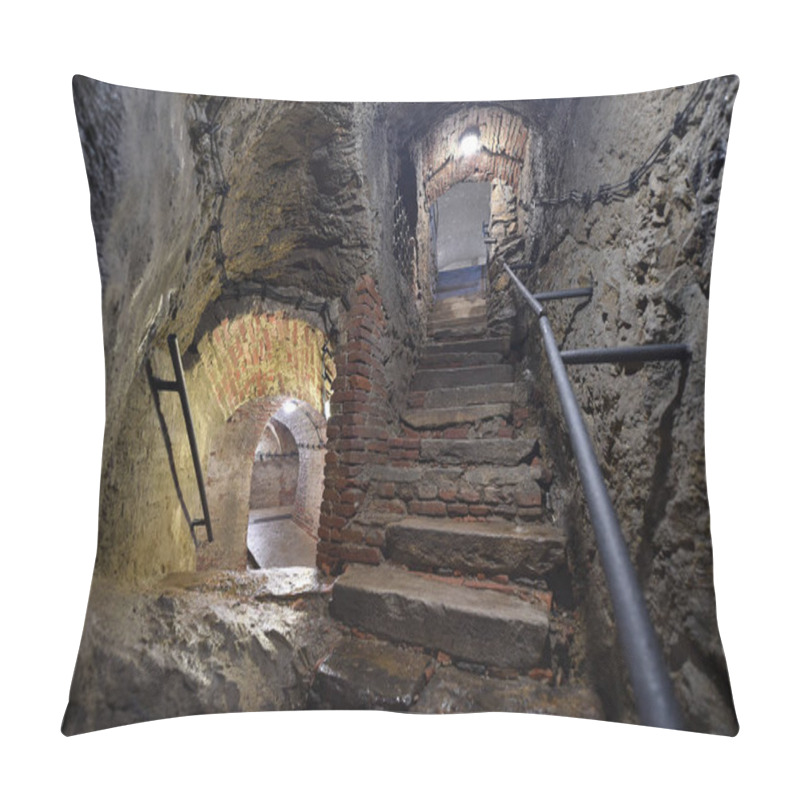 Personality  Jihlava's Underground - Corridors Under The Town Pillow Covers