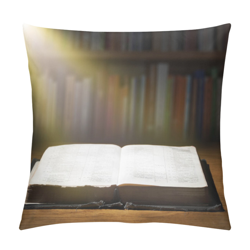 Personality  Book On Table Pillow Covers