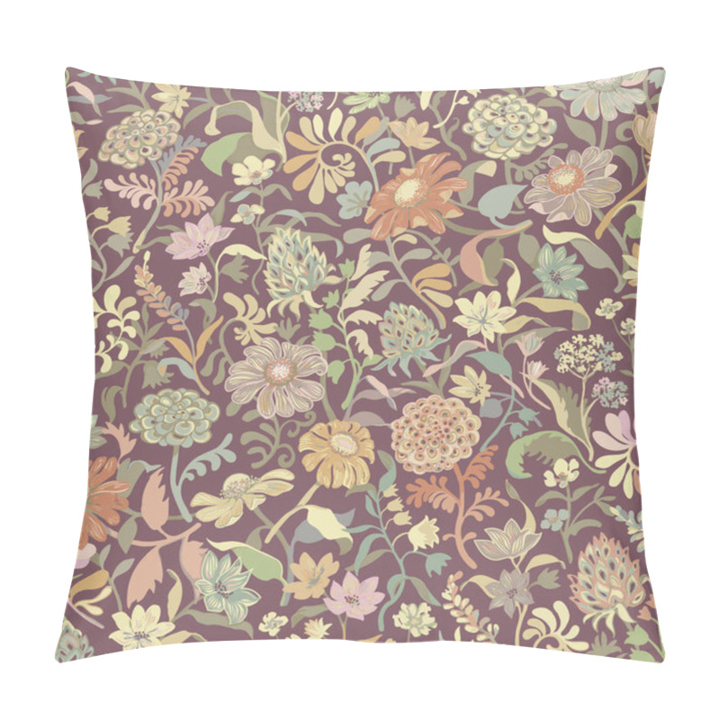 Personality  The Centerpiece Of The Collection Is A Dense Floral Pattern Featuring A Rich Tapestry Of Blossoms, Leaves, And Branches, Arranged In A Harmonious, Organic Composition. Each Colorway Within The Pillow Covers