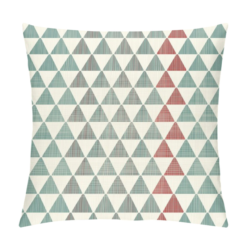 Personality  Abstract Textures Triangles Seamless Pattern Pillow Covers