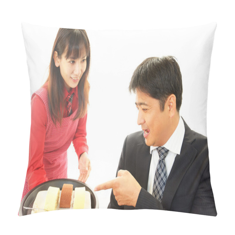 Personality  Working Waitress Pillow Covers