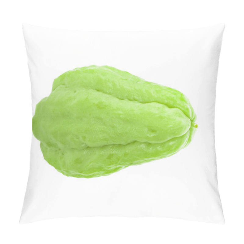 Personality  Chayote On White Background Pillow Covers