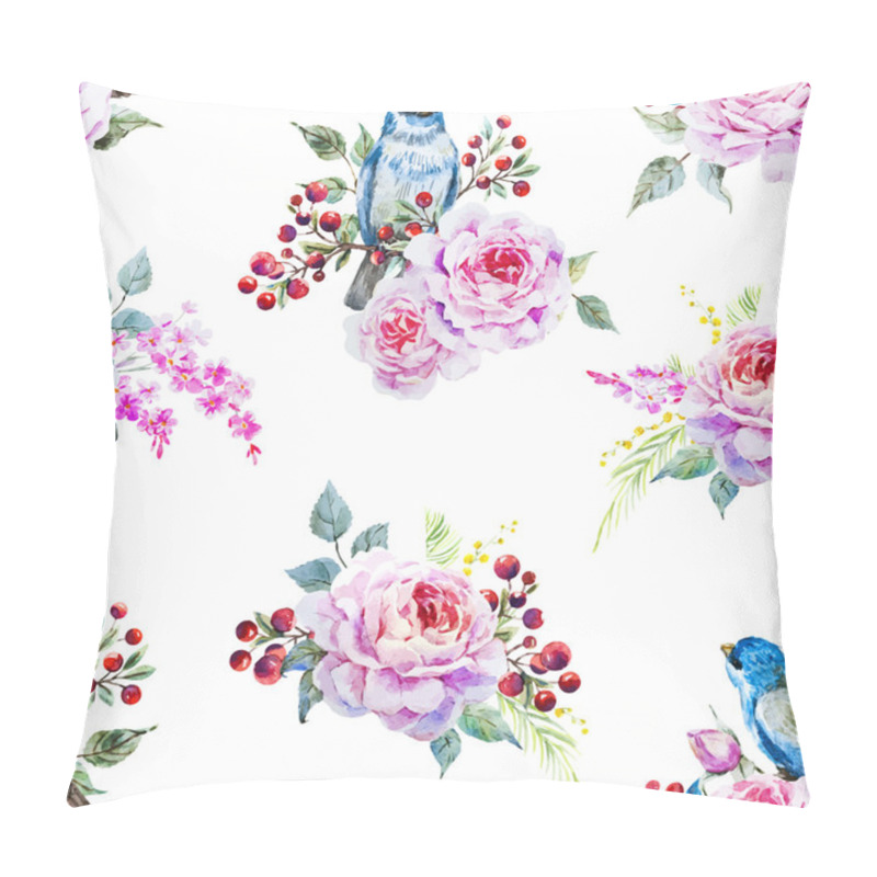 Personality  Vector Bird Pattern Pillow Covers