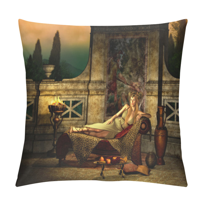 Personality  Relaxing Environment 3d CG Pillow Covers