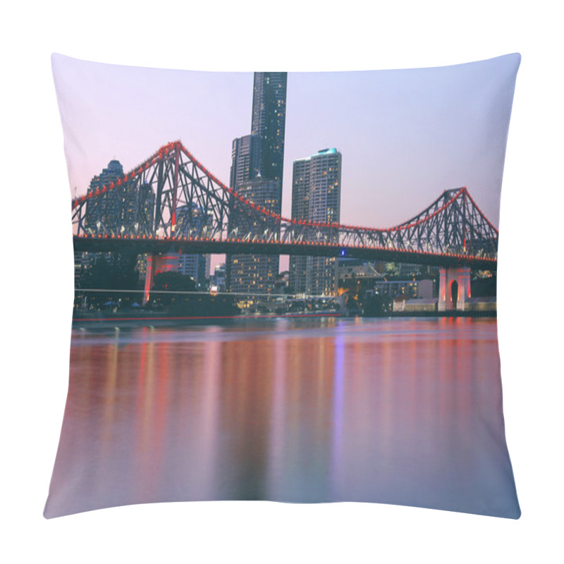 Personality  Story Bridge In Brisbane Pillow Covers