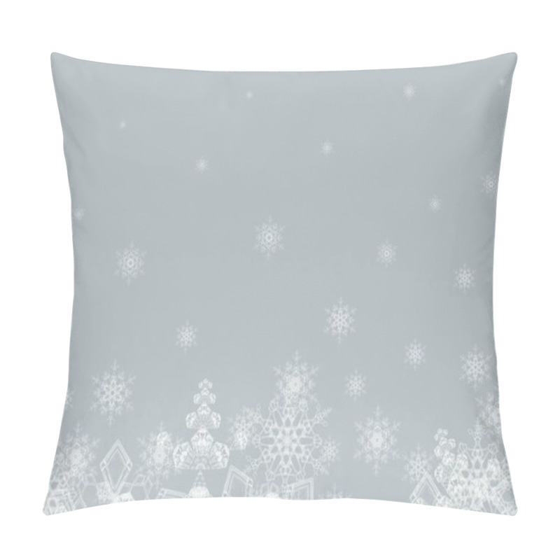 Personality  Abstract Christmas Background With Copy Space Pillow Covers