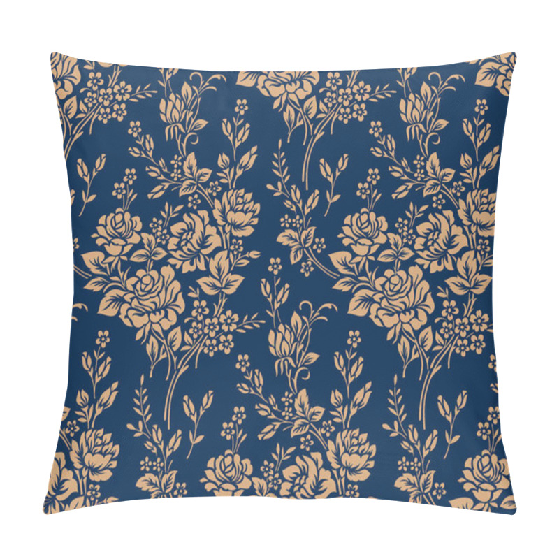 Personality  Seamless Textile Floral Pattern Pillow Covers