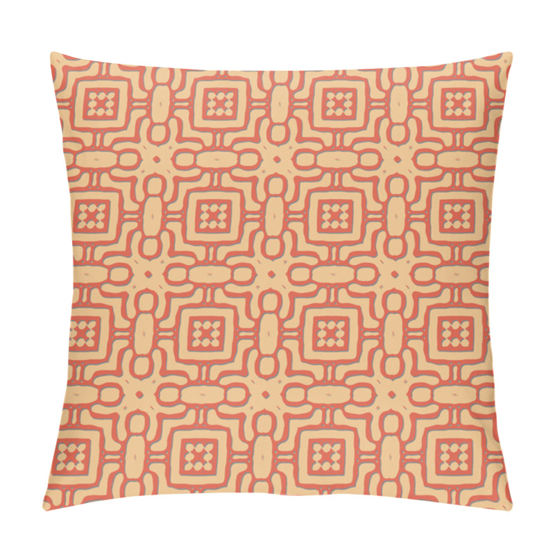 Personality  Seamless Floral Ethnic Pattern Pillow Covers