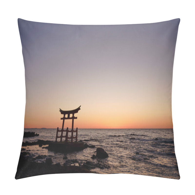 Personality  Torii In Sea Japan Pillow Covers