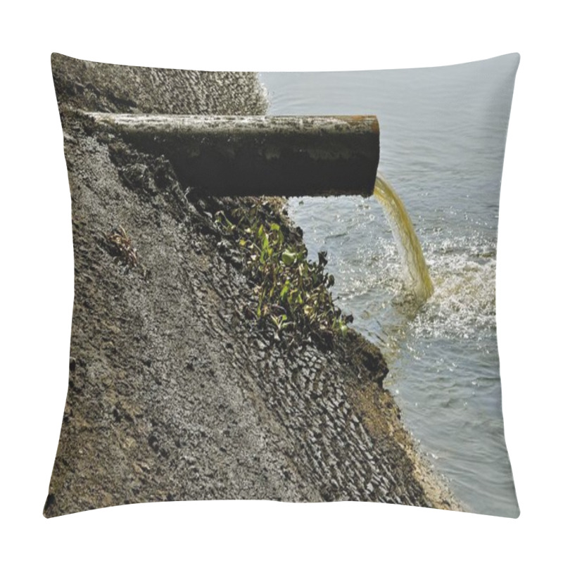 Personality  Waste Water Of Our Industry - Great Impact On Nature Pillow Covers