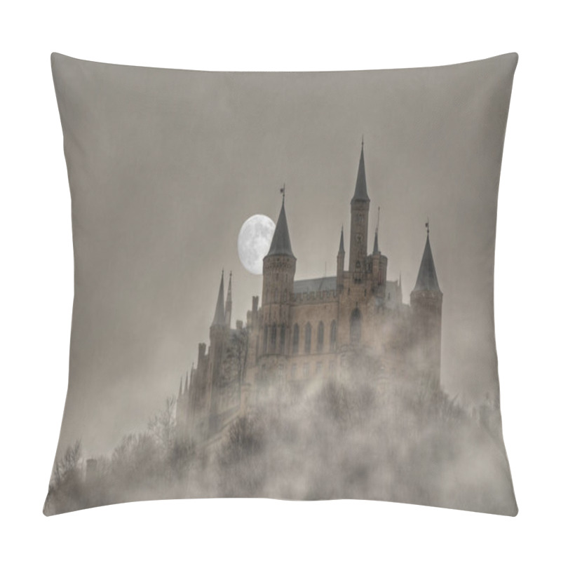 Personality  Hohenzollern Castle, Travel And Architecture Concept Pillow Covers