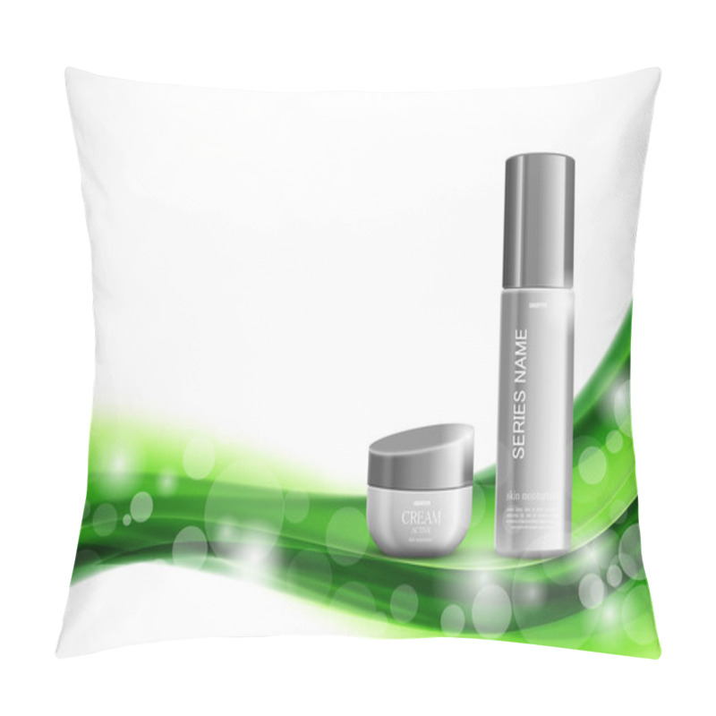 Personality  Skin Moisturizer Cosmetic Design Template Pillow Covers