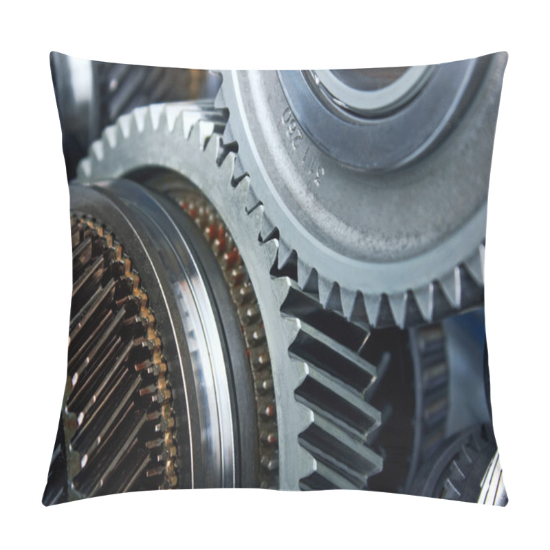 Personality  Gear Metal Wheels Pillow Covers