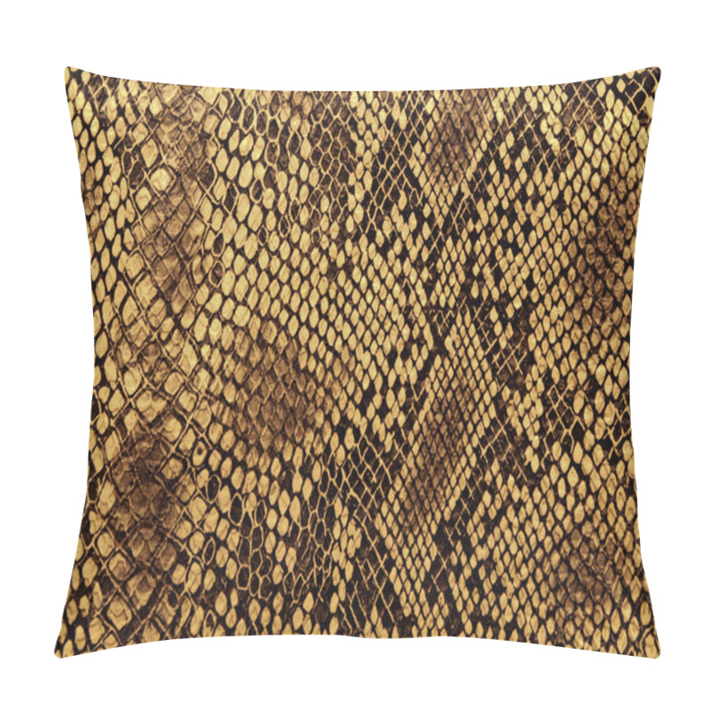 Personality  Snake Skin With The Pattern Lozenge Style Pillow Covers