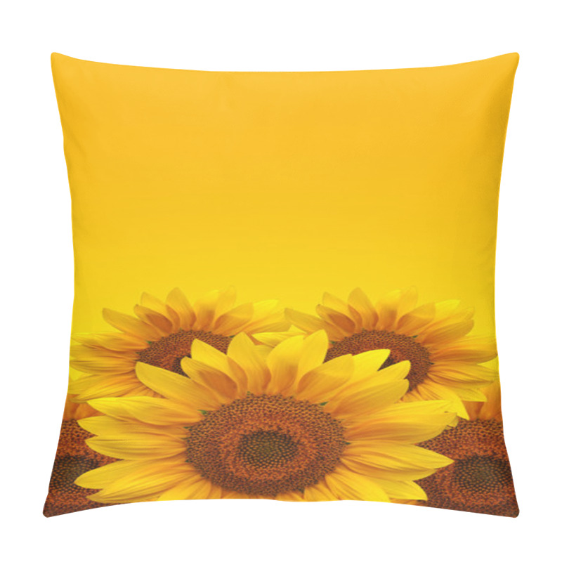 Personality  Sunflowers Pillow Covers