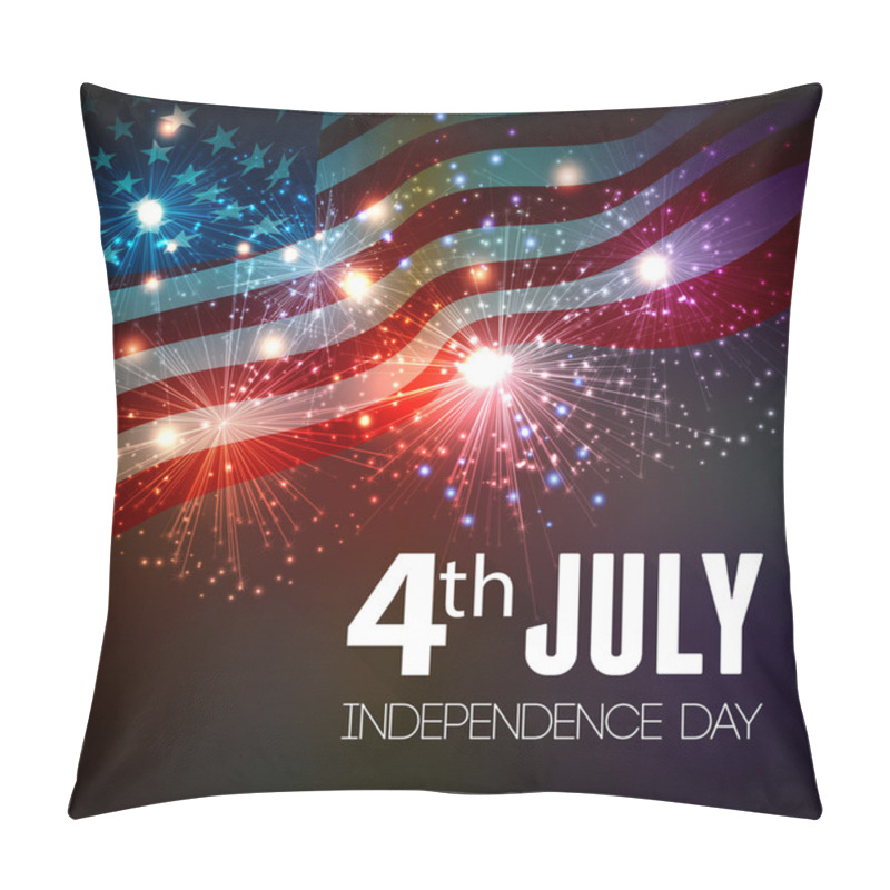 Personality  Fireworks Background For 4th Of July Pillow Covers