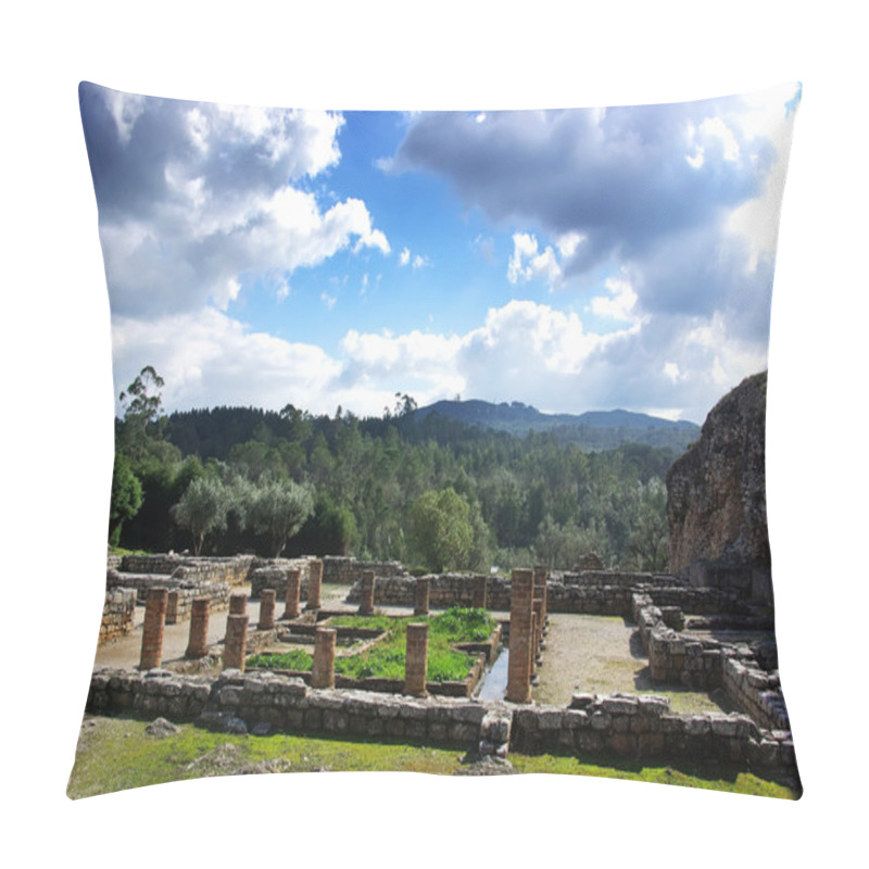 Personality  Roman Ruins In Conimbriga,Portugal Pillow Covers