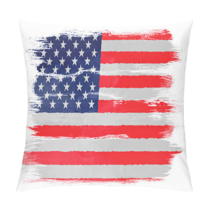 Personality  The USA Flag Pillow Covers