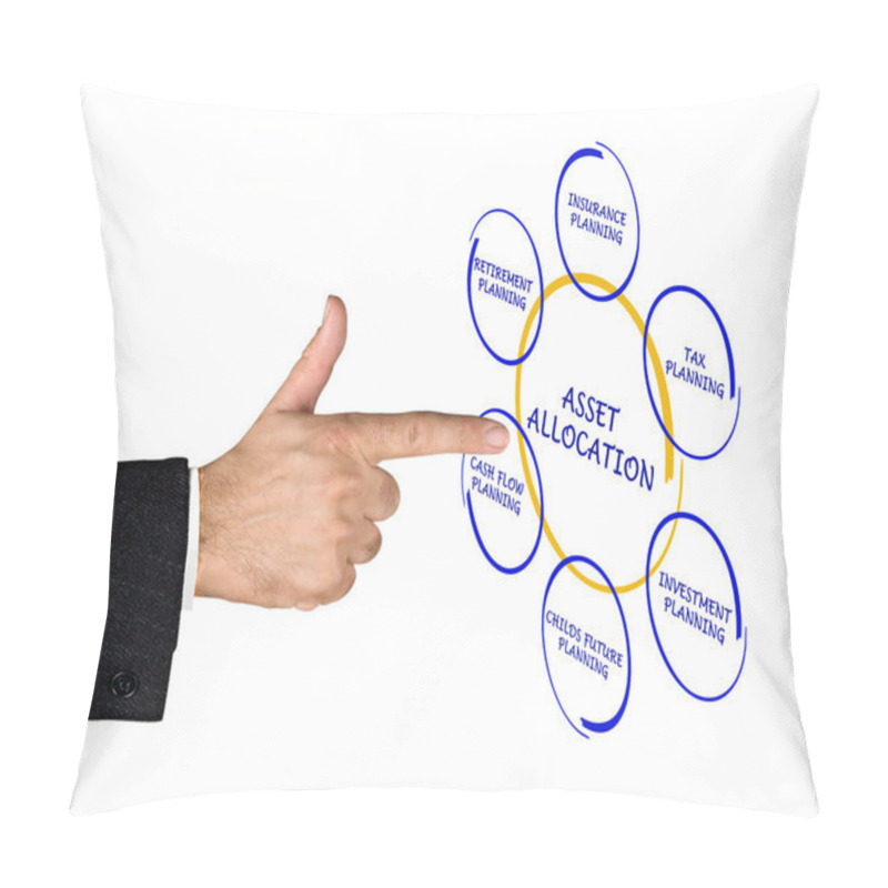 Personality  Asset Allocation Pillow Covers