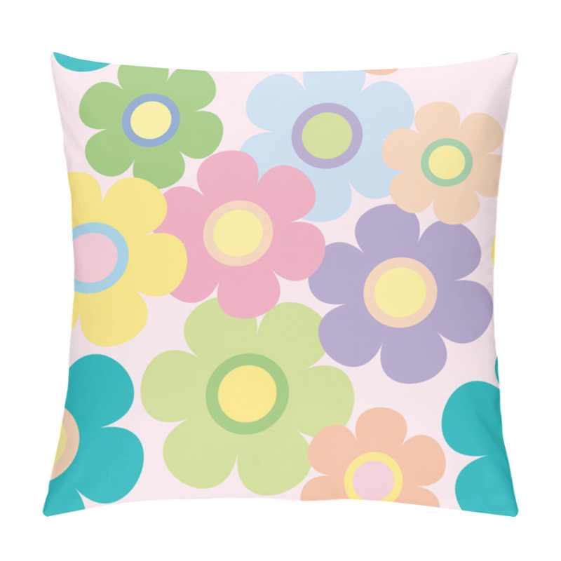 Personality  Background Flowers Pillow Covers