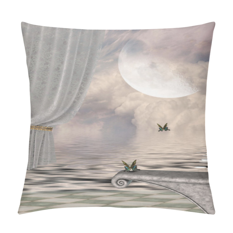 Personality  Fantasy Landscape Pillow Covers