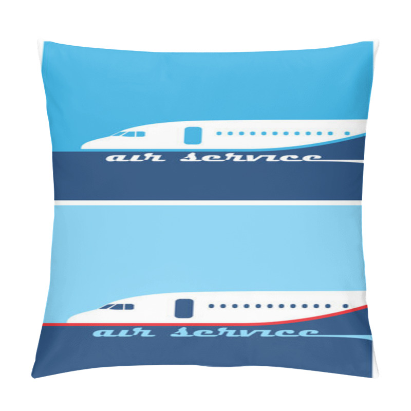 Personality  Aircraft Pillow Covers