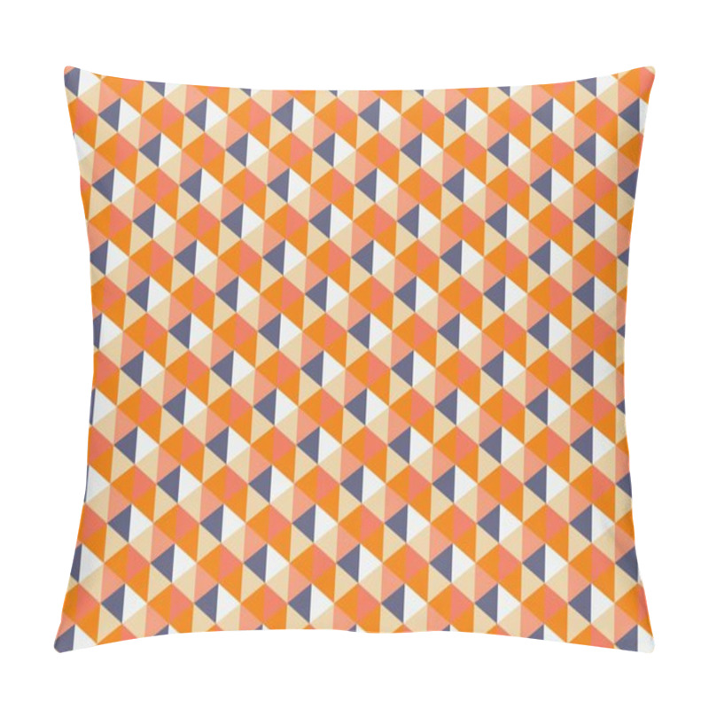 Personality  Seamless Abstract Background With Geometric Elements Pillow Covers