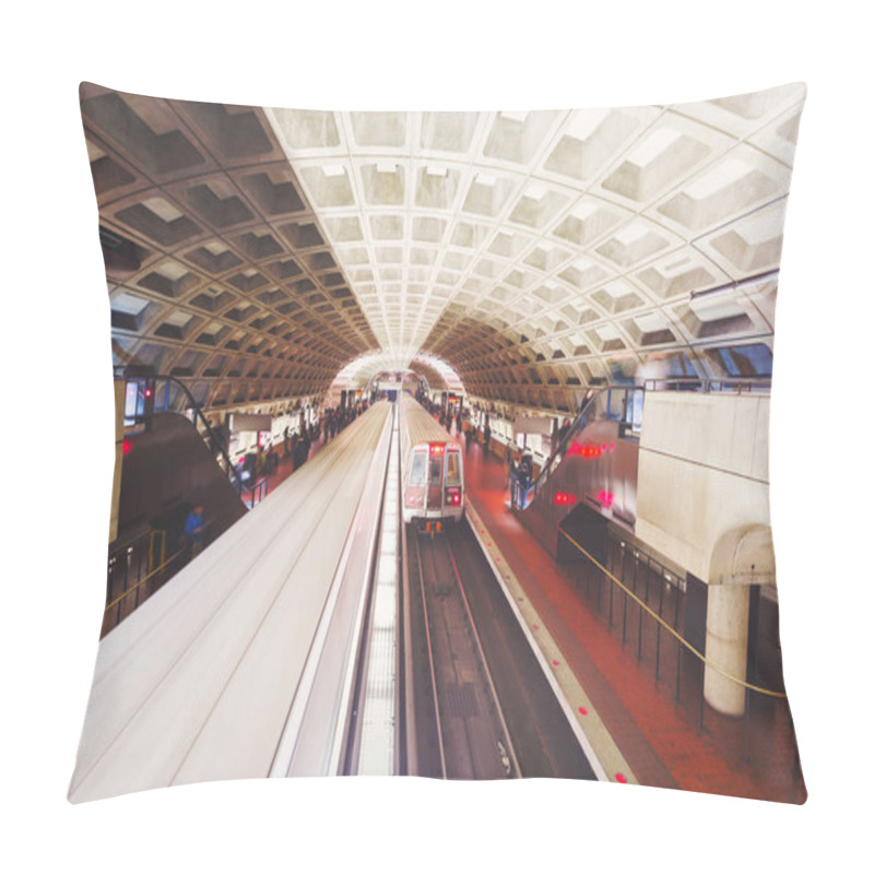 Personality  Washington DC Metro Station Pillow Covers