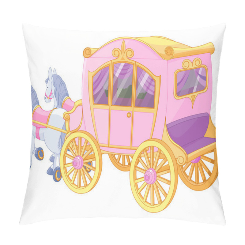 Personality  Princess Carriage Pillow Covers