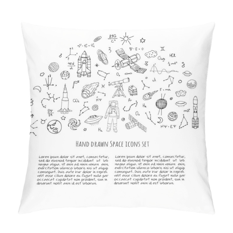 Personality  Space And Cosmos Pillow Covers