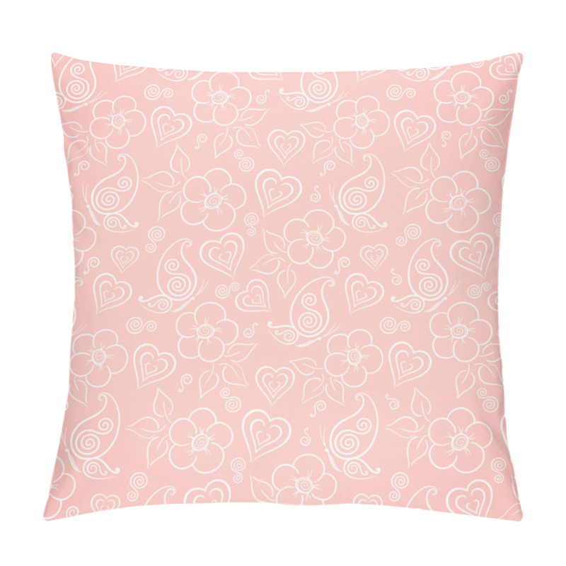 Personality  Decorative Floral Seamless Pattern Pillow Covers