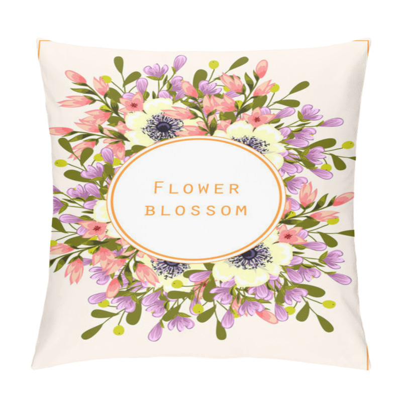 Personality  Abstract Flowers Background Pillow Covers