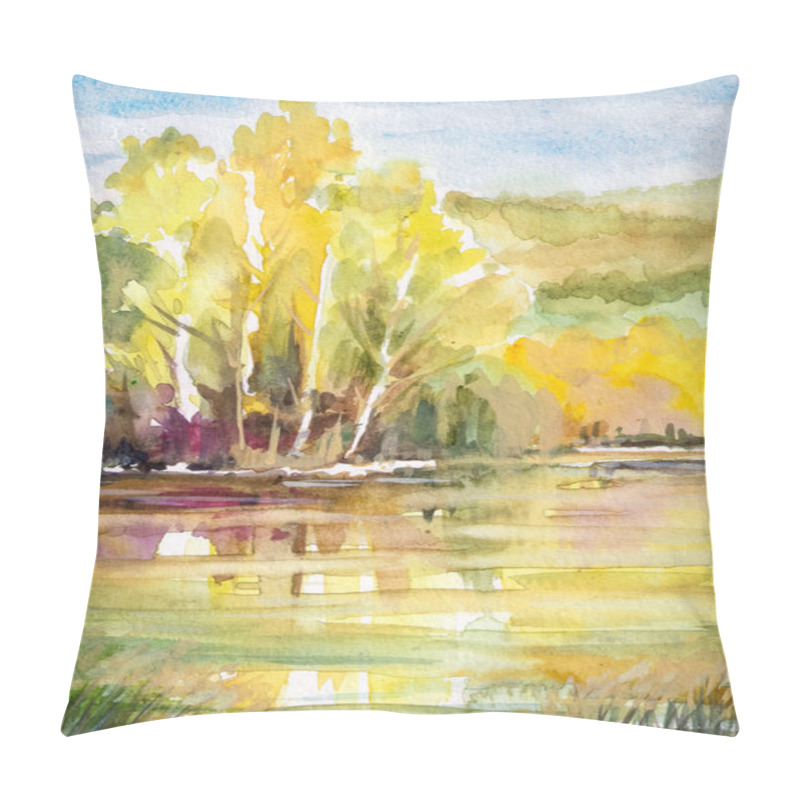 Personality  Landscape Pillow Covers