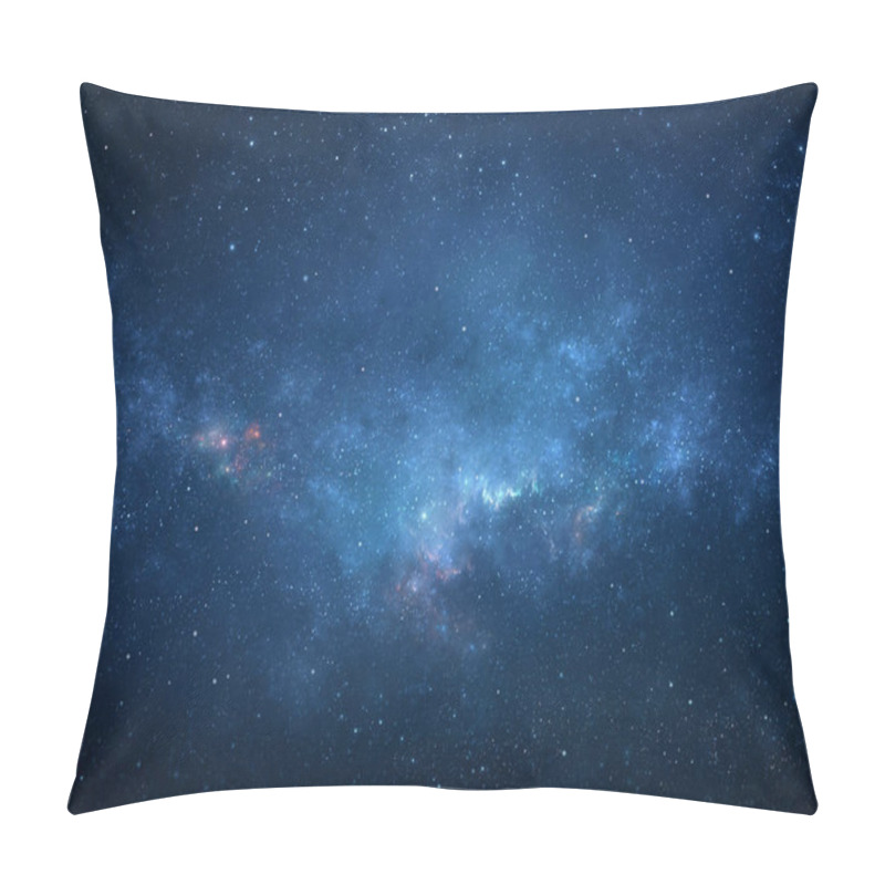 Personality  Star Clusters Shining Into Deep Space. Night Sky, Glittering Stars And Nebulas. Fragment Of Universe. Pillow Covers