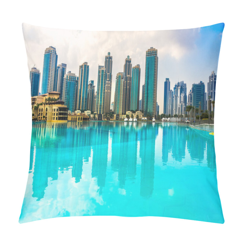 Personality  Dubai Skyline, UAE Pillow Covers