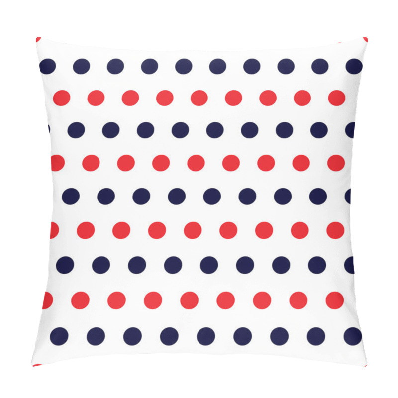 Personality  Seamless Polka Dot Background Pillow Covers