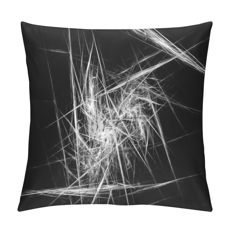 Personality  Abstract Fractal Background Pillow Covers