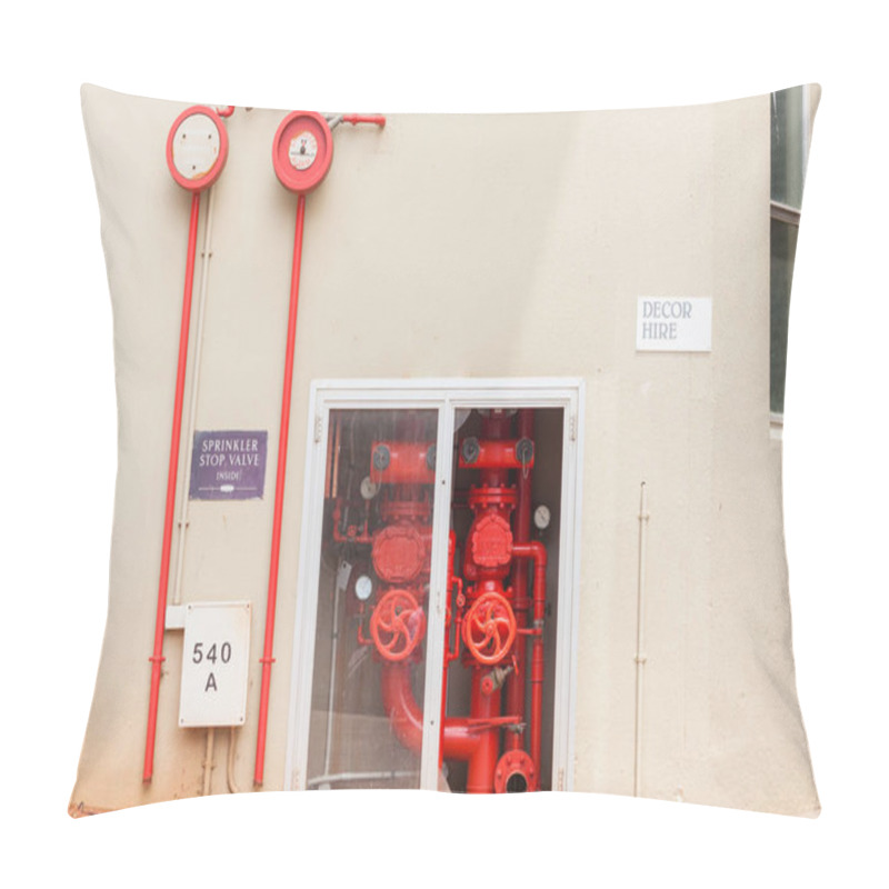 Personality  Building Fire Sprinkler Stop Valves  Pillow Covers