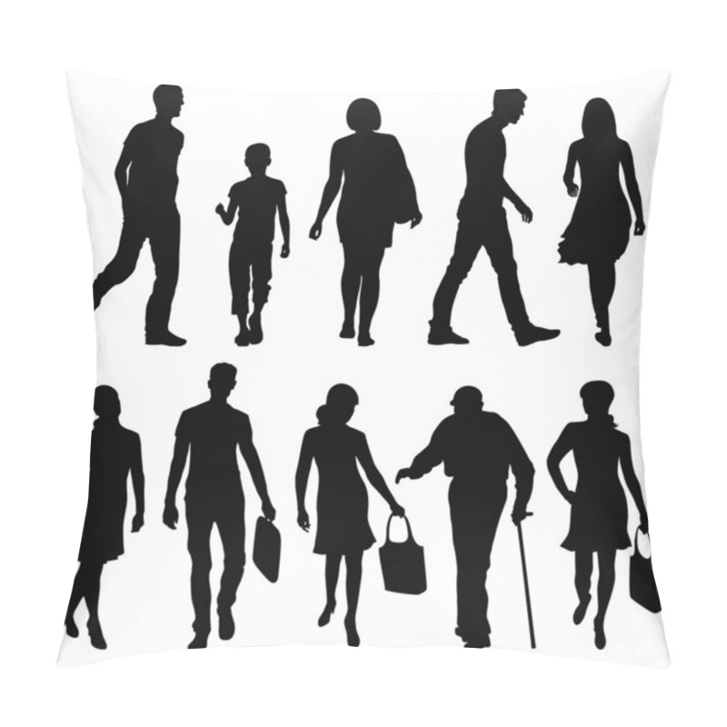 Personality  Pedestrians Pillow Covers