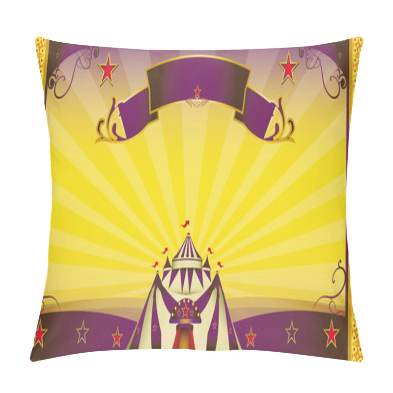 Personality  Circus Extra Invitation Pillow Covers