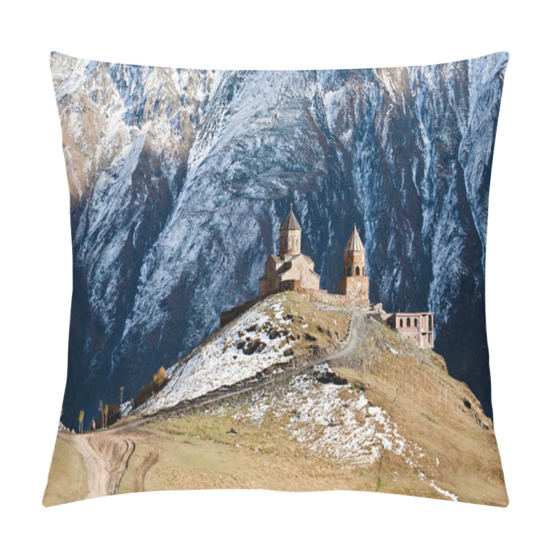 Personality  Gergeti Church Pillow Covers