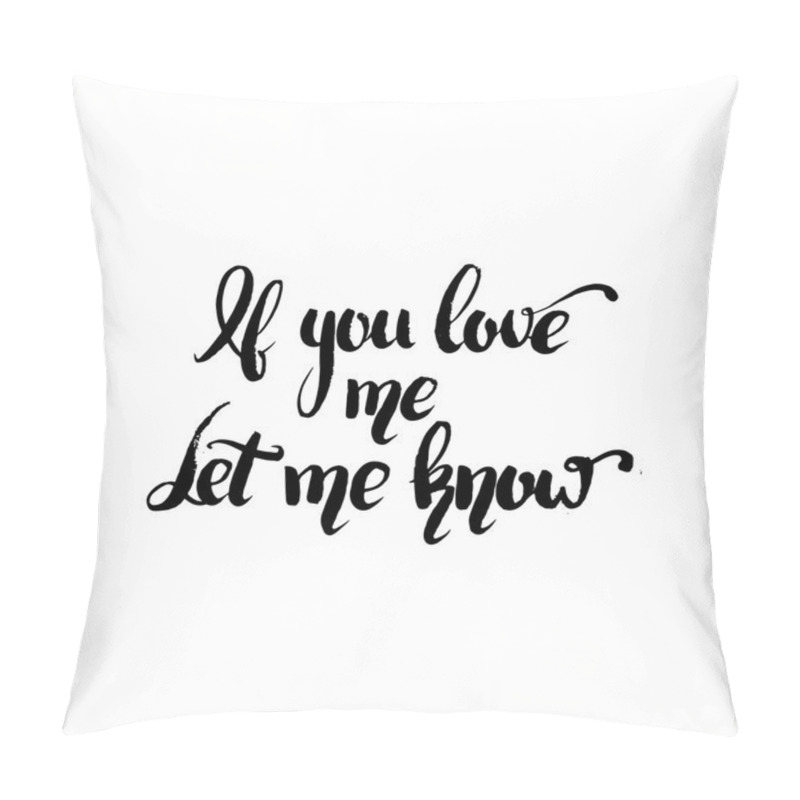 Personality  Quote Typographical Hand Writing Background Pillow Covers