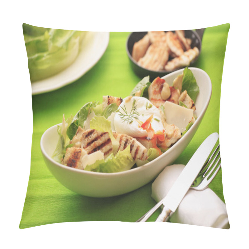 Personality  Chicken Caesar Salad Pillow Covers