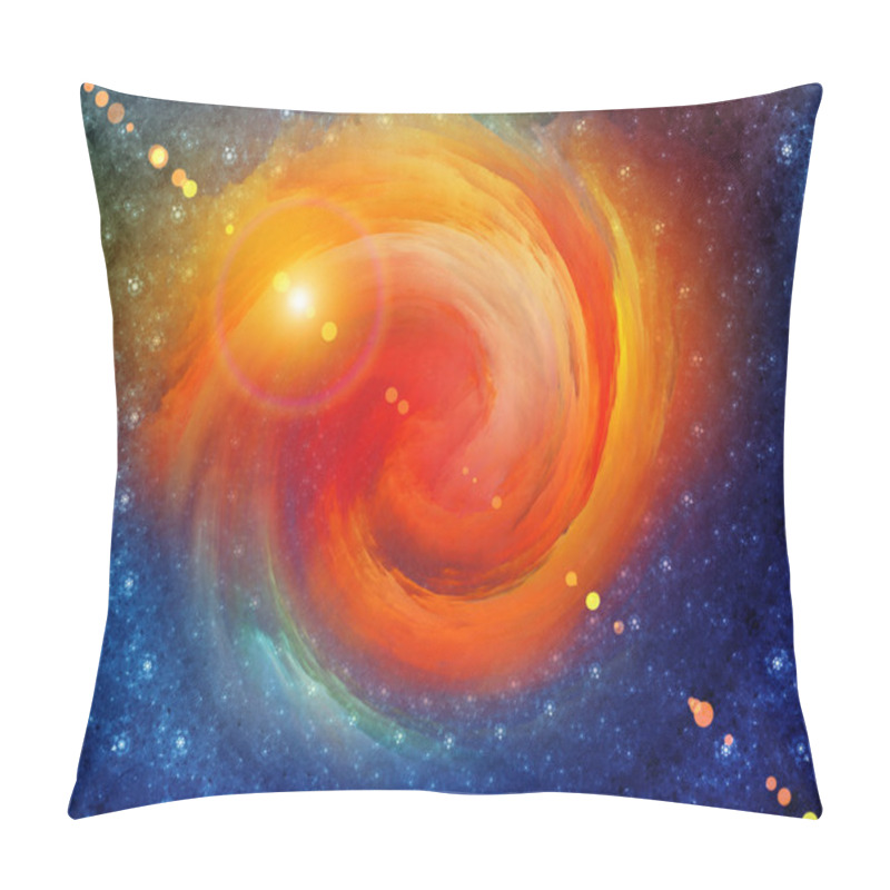 Personality  Spiral Background.  Pillow Covers