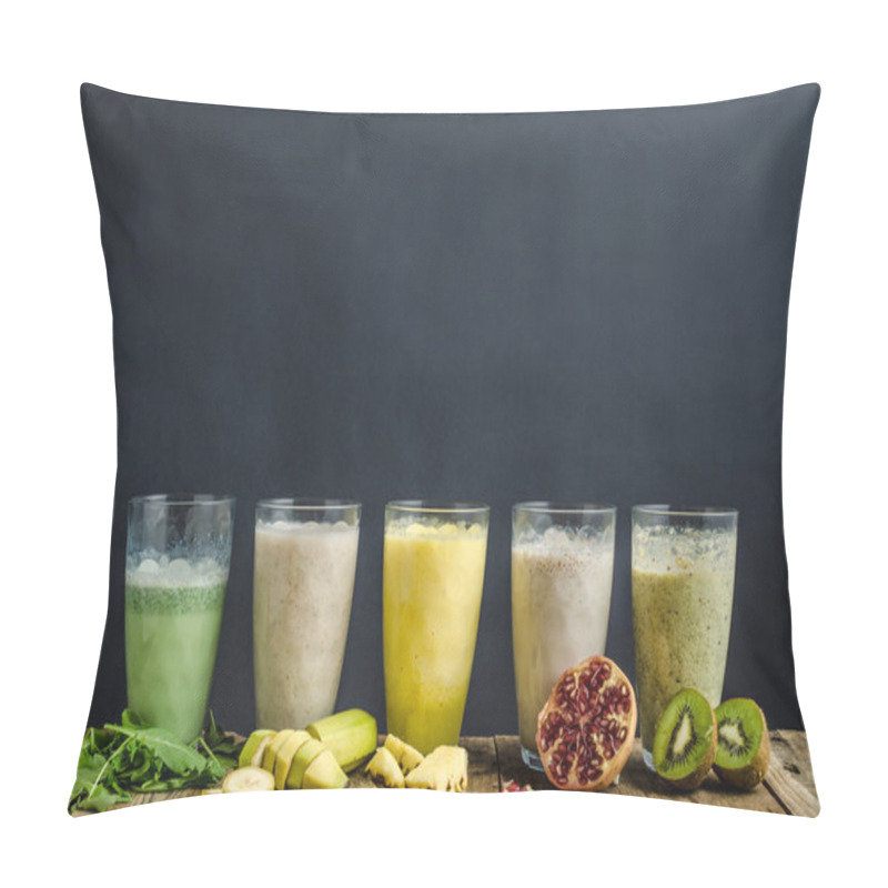 Personality  Smoothie Day, Healthy And Delicious Pillow Covers